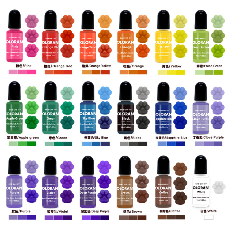 Soap Making Activity - 20 สีเทียนสีย้อมเทียนขี้ผึ้ง WAX Pigment Dye สีเทียน