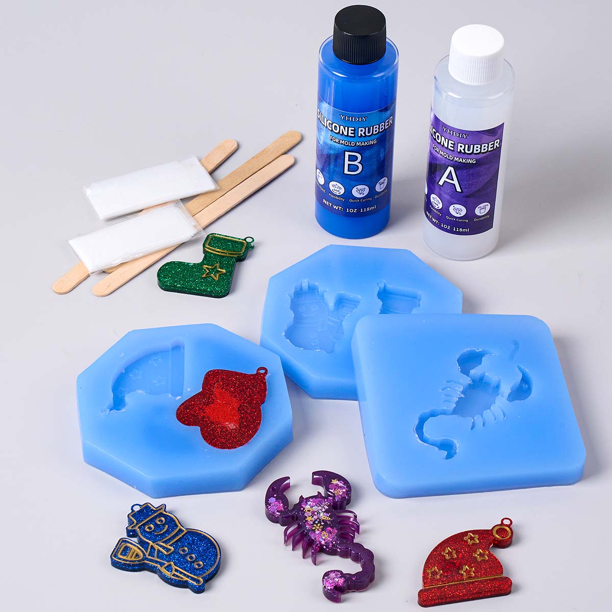 ชุดทำแม่พิมพ์ซิลิโคนขนาด 118 ม - Soap Making Diy บทวิจารณ์และราคา