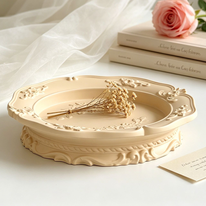 แม่พิมพ์ซิลิโคนลายลูกไม้บาโรกส - Soap Making Silicone Molds บทวิจารณ์และราคา