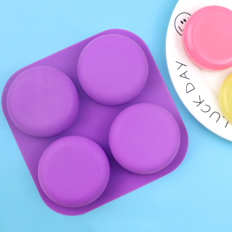 แม่พิมพ์ซิลิโคนทรงกลม 4 ช่อง ส - Soap Making Process บทวิจารณ์และราคา