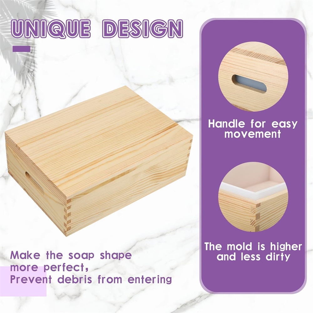 แม่พิมพ์สบู่ขนาดใหญ่สี่เหลี่ยม - Soap Making Instructions บทวิจารณ์และราคา