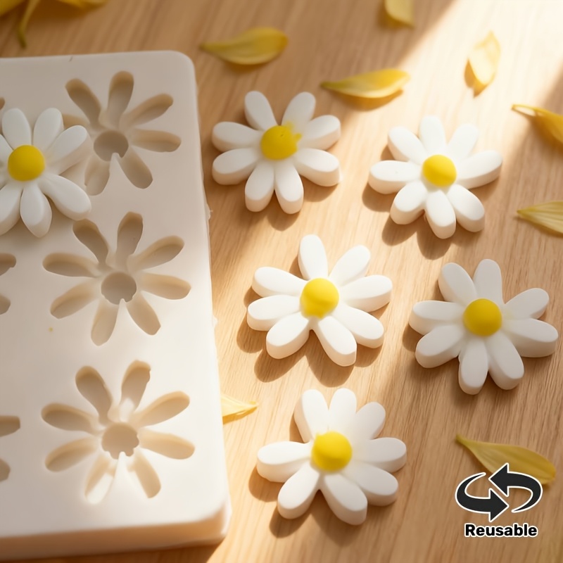 แม่พิมพ์ซิลิโคน 3 มิติ ลายดอกเ - Soap Making Silicone Molds บทวิจารณ์และราคา