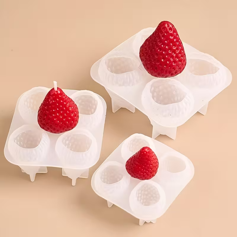 แม่พิมพ์เทียนซิลิโคนรูปสตรอว์เ - Soap Making Diy บทวิจารณ์และราคา
