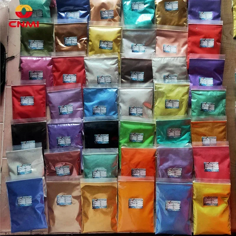 50g Mica Pigment ผงไข่มุก DIY  - Mica Powder Colorant บทวิจารณ์และราคา