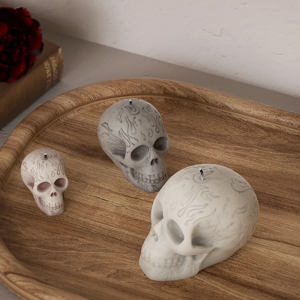แม่พิมพ์ซิลิโคนหัวกะโหลกหลายขน - Soap Making Silicone Molds บทวิจารณ์และราคา