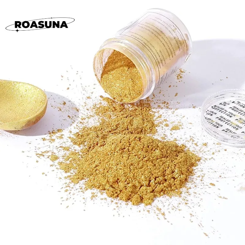 24 สี Mica ผงไข่มุกสําหรับอีพ็ - Mica Powder Colorant บทวิจารณ์และราคา