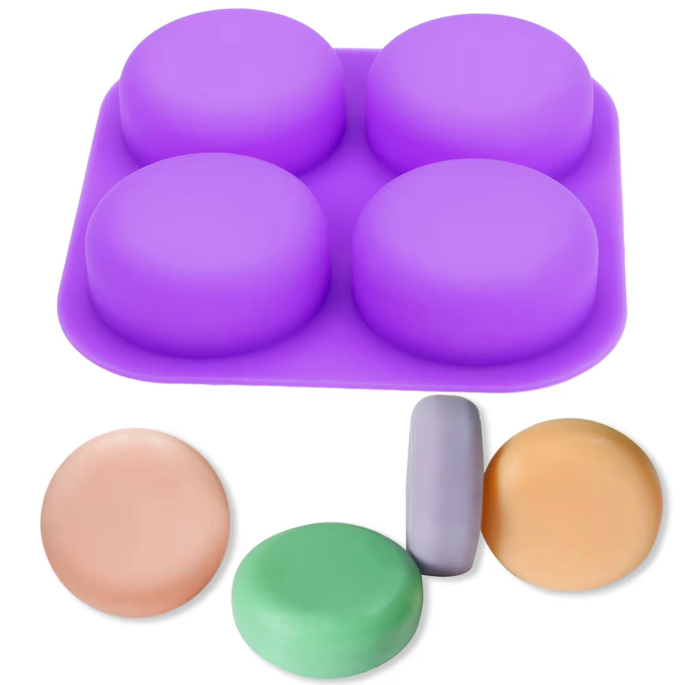 1-2 ชิ้น แม่พิมพ์ซิลิโคนทรงกลม - Soap Making Diy บทวิจารณ์และราคา