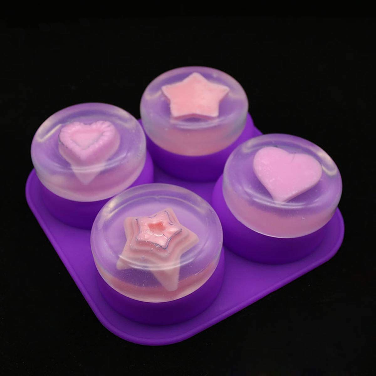 1-2 ชิ้น แม่พิมพ์ซิลิโคนทรงกลม - Soap Making Diy บทวิจารณ์และราคา