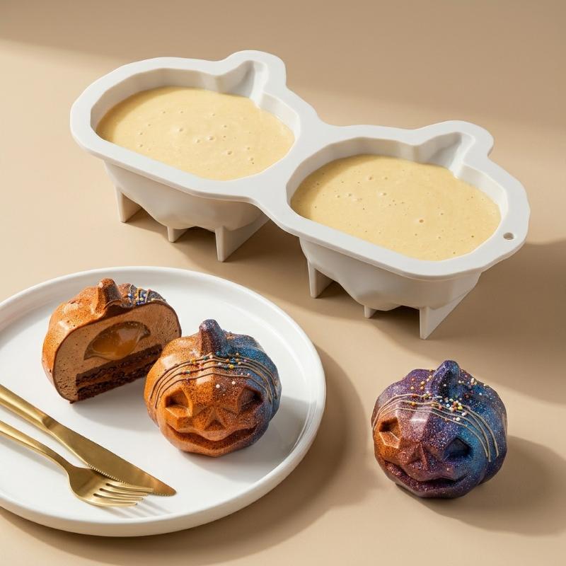 แม่พิมพ์ซิลิโคนรูปฟักทอง 3 มิต - Soap Making Silicone Molds บทวิจารณ์และราคา