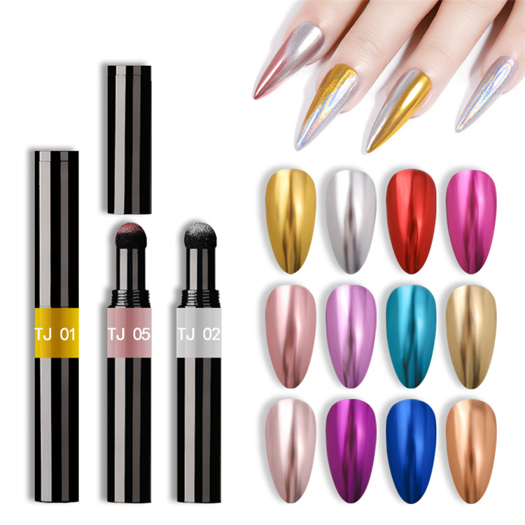 เล็บ Art Glitter Mirror Powder - Mica Powder Colorant บทวิจารณ์และราคา