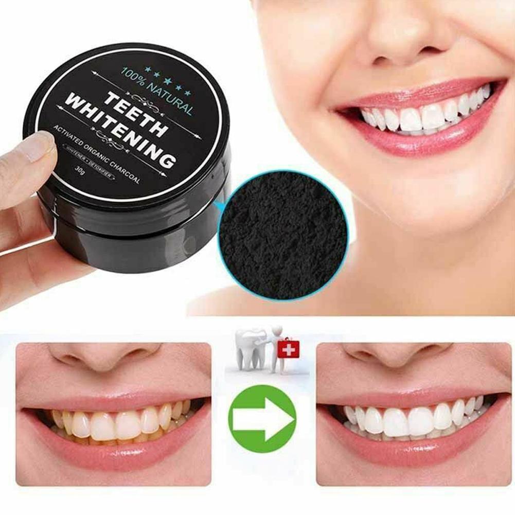 ผงถ่านกัมมันต์ออร์แกนิคสำหรับข - Activated Charcoal Powder บทวิจารณ์และราคา