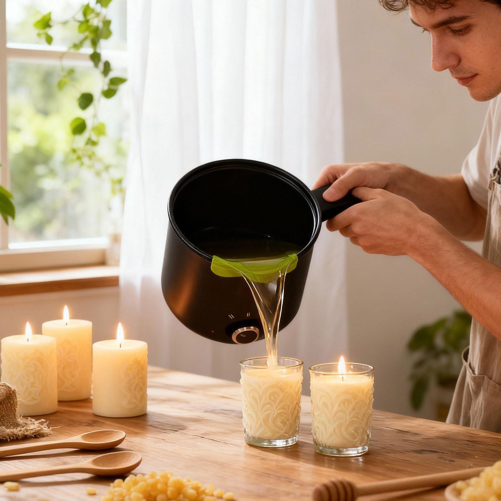 หม้อหลอมเทียน 1.5 ลิตร ขนาดใหญ - Soap Making Diy บทวิจารณ์และราคา