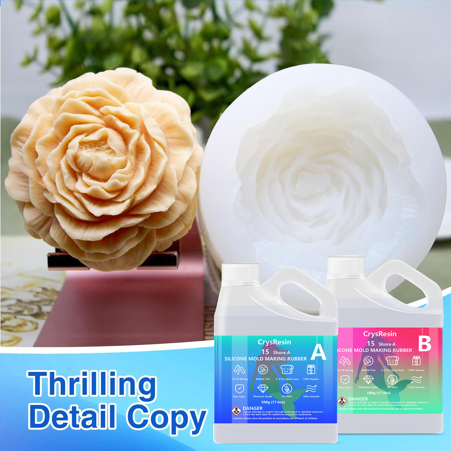 ชุดทำซิลิโคน KG, ยางซิลิโคนเหล - Soap Making Experiment บทวิจารณ์และราคา